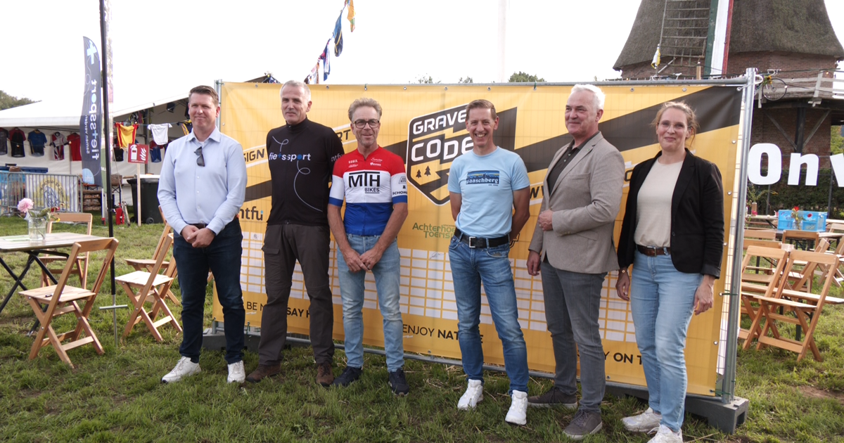 Gravelbikers met gedragscode de Achterhoek in: ‘Wij respecteren de natuur’