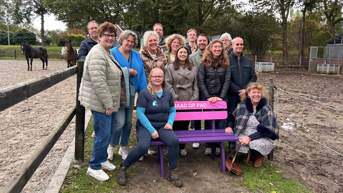 De raad op pad  bij zorgboerderij Maheo Drempt (002)
