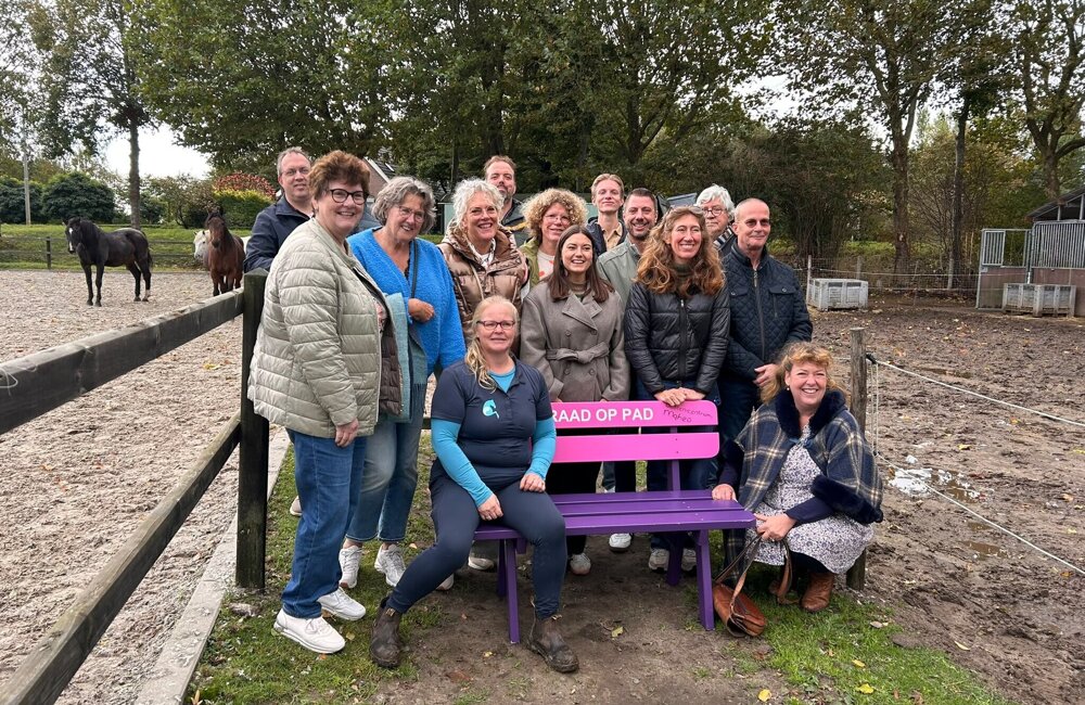 De raad op pad  bij zorgboerderij Maheo Drempt (002)