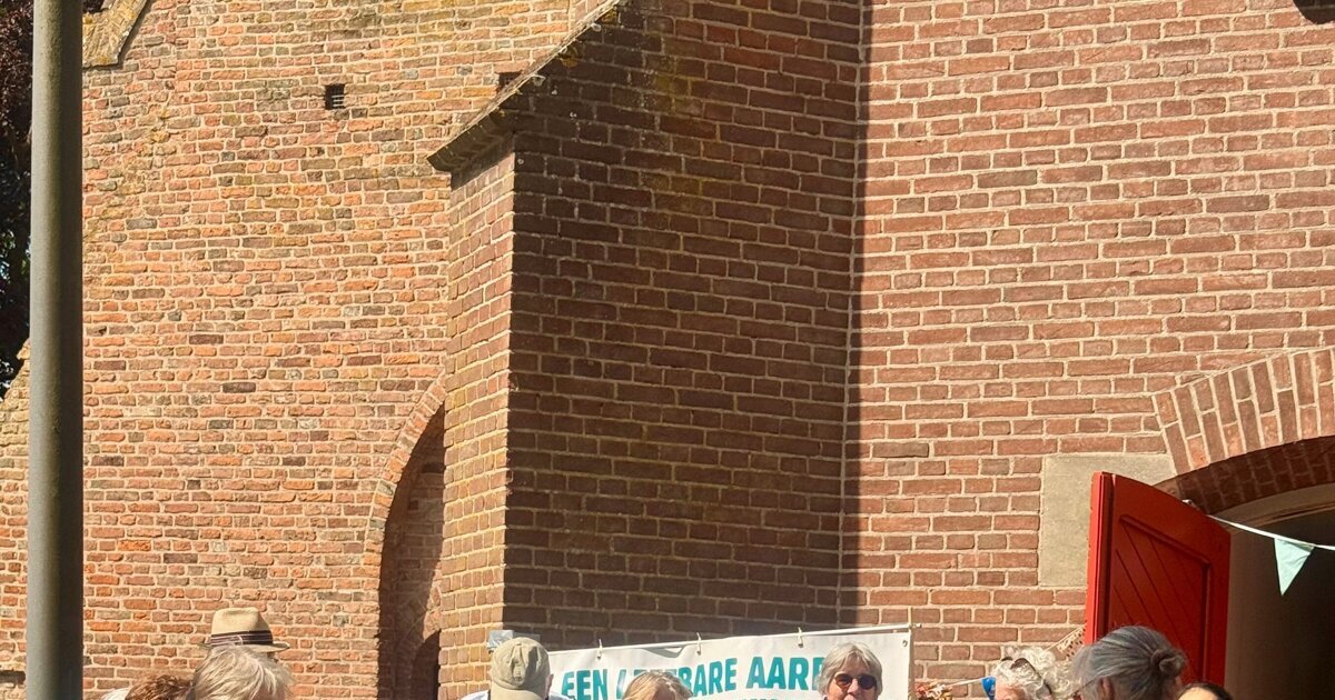 Gezellige en drukbezochte groene markt in Gorssel