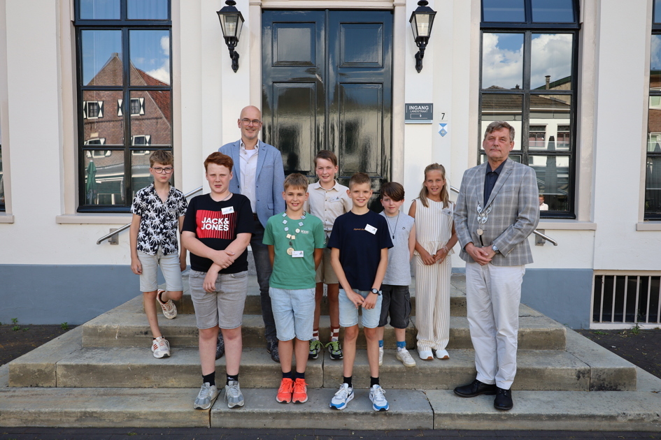 Jack Bruggink nieuwe kinderburgemeester van de gemeente Aalten