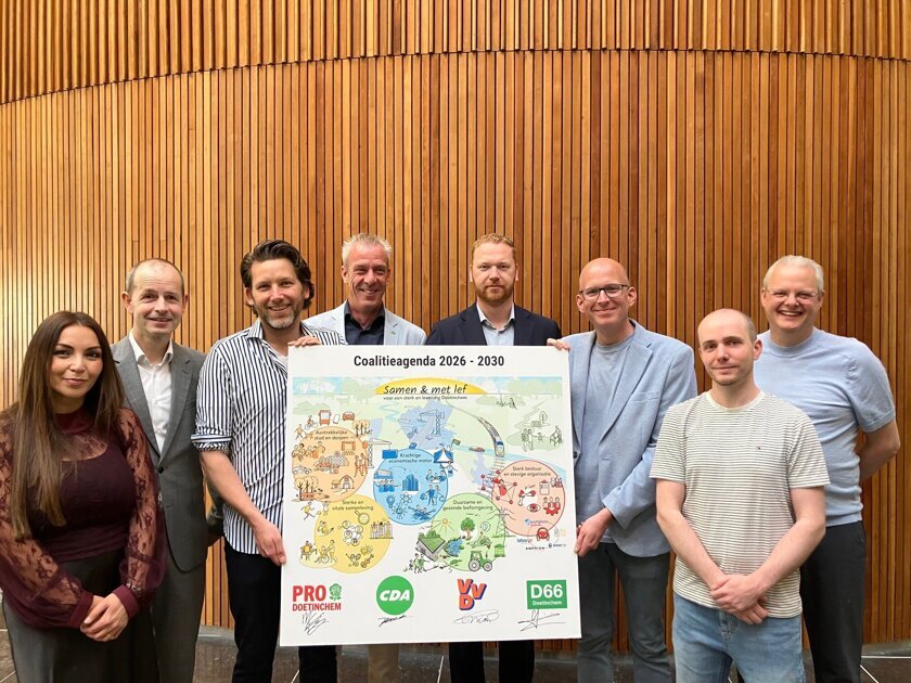 ‘Samen en met lef’: nieuwe coalitie presenteert agenda voor Doetinchem