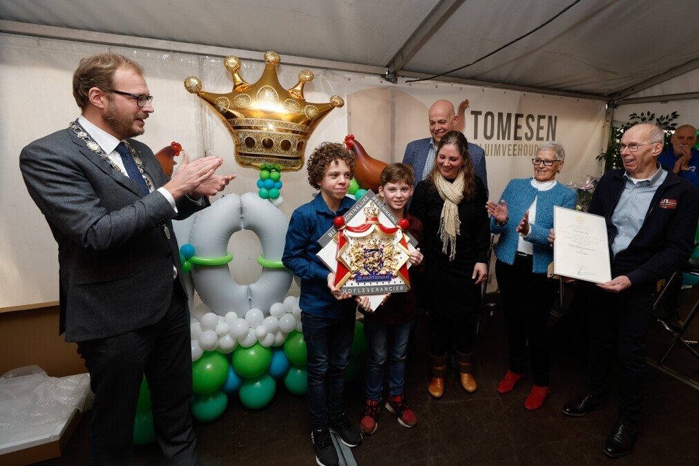 20221221-Uitreiking-predicaat-Hofleverancier-Tomesen-